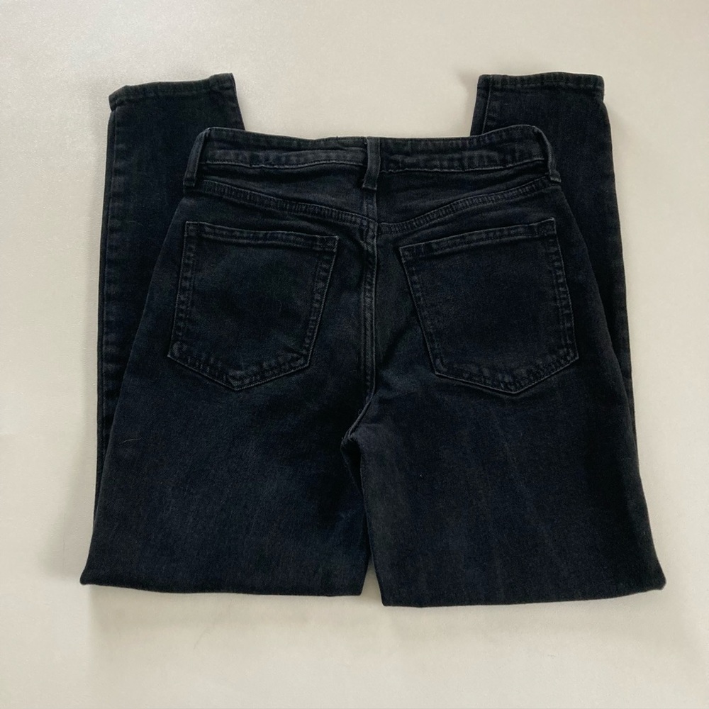 Old Navy OG Straight High Rise Black Jeans Womens Size 4